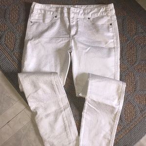 Animal print straight leg Free people pants